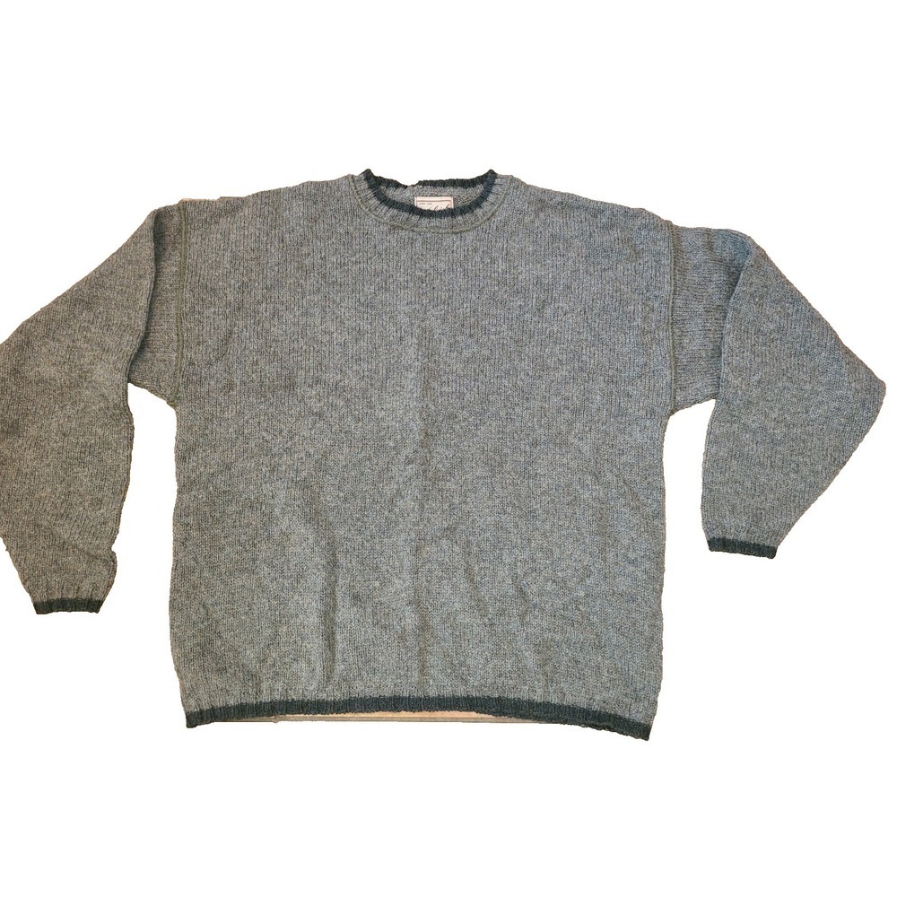 Vintage Men's Woolrich 85% Wool 15% Nylon Sweater XL Classic Outdoor Made in USA
